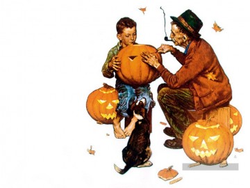  rockwell - gourdes fantomatiques Norman Rockwell